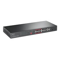 TP-Link TL-SL1218P 16-Port PoE+ Switch 150W Rackmount Metal TP-Link TL-SL1218P 16-Port PoE+ Switch 150W Rackmount Metal